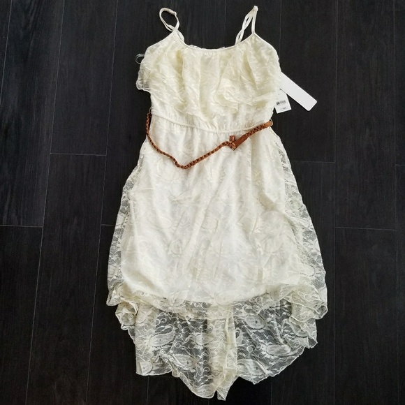 NWT Belted Lace Dress - Picture 5 of 5